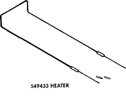 Picture of Whirlpool HEATER - Part# WP549433