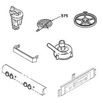 Picture of Whirlpool CNTRL-ELEC - Part# WPW10590573