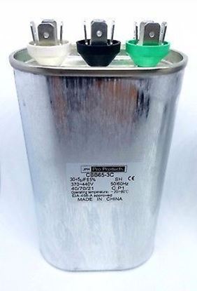 Picture of 45+5MFD 440/370V OVAL - Part# TOCFD455