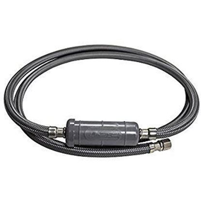 Picture of Stainless Steel Ice Maker Supply Line, 8' 1/4" - Part# 41036