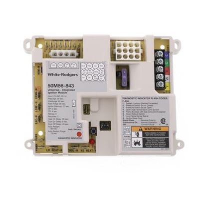 Picture of White Rogers Universal Single Stage HSI Integrated Furnace Control Board Kit - Part# 50M56U-843