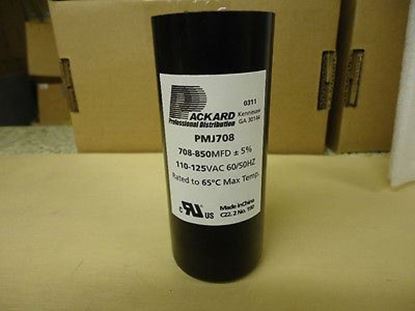 Picture of 708-850 MFD 110-125V CAP - Part# PMJ708