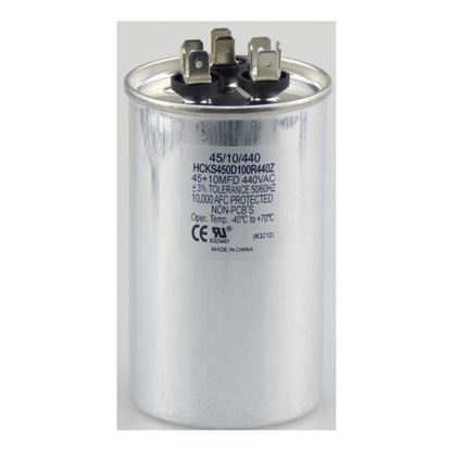 Picture of CAPACITOR 10MFD 370V ROUND - Part# TRC10