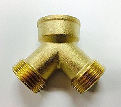 Picture of 3/4" M BRASS Y FITTING - Part# HSY75M