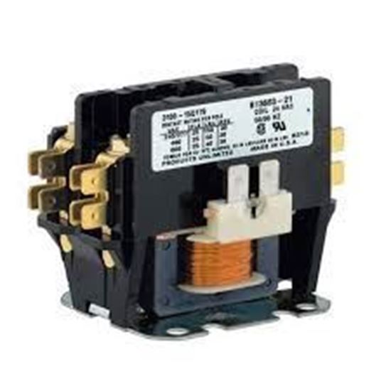 Picture of 1 POLE 30A 24V CONTACTOR - Part# ELE1P30A24V