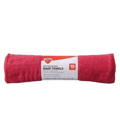 Picture of RED SHOP TOWEL 12PK - Part# 79026