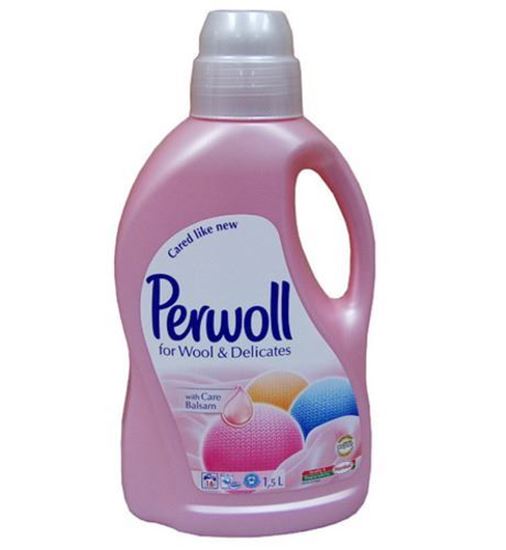 Picture of Perwoll Liquid Laundry Detergent for Wool / Silk 50.7 oz (1.5L) - Part# PERWOLLLIQUID-1.5L