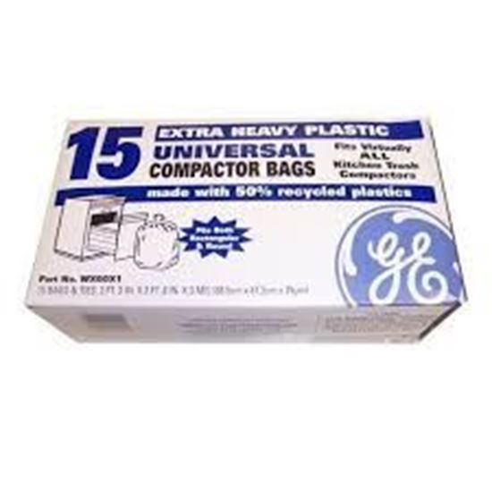 GE UNIVERSAL COMPACTOR BAGS (7 Part WX60X75 Appliance Parts PartsIPS