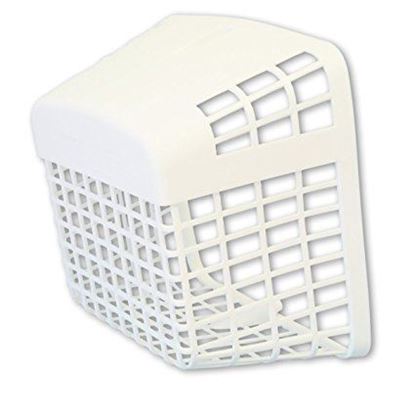 Picture of Plastic Vent Guard - White - Part# PB50ZW