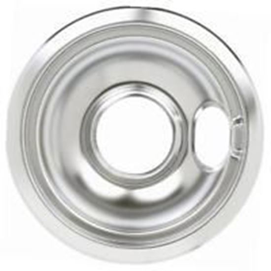 Picture of Frigidaire Electrolux Kelvinator Westinghouse Tappan O'keefe and Merritt Sears Kenmore Stove Range Cook Top Frigidaire 6" CHROME SMALL HOLE BOWL - Part# 316048414