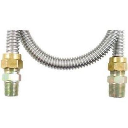 Picture of FLEX LINE, GAS W/FITTINGS 5/8" X 48" - Part# 30-3141-48