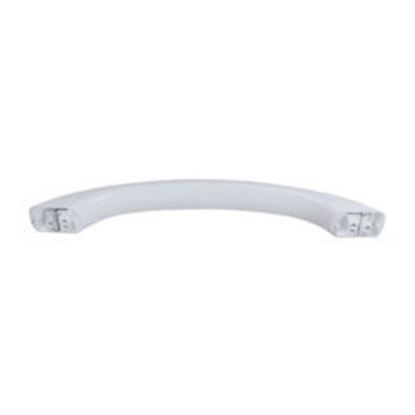 Picture of GE General Electric RCA Hotpoint Sears Kenmore Microwave Oven Door Handle White - Part# WB15X10023