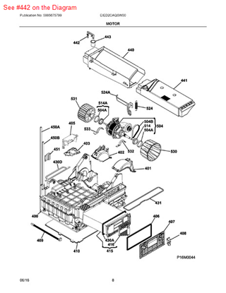 Buy Frigidaire Part# 136602803 at PartsIPS