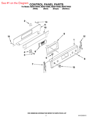 Buy Whirlpool Part# W10225486 at PartsIPS