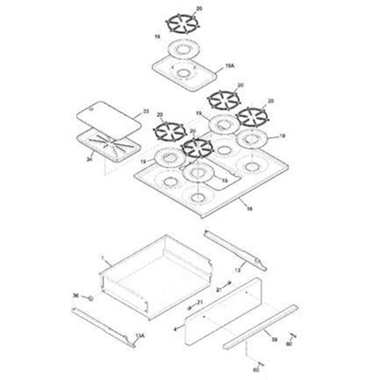 Frigidaire PANEL Part 318192700 Appliance Parts PartsIPS