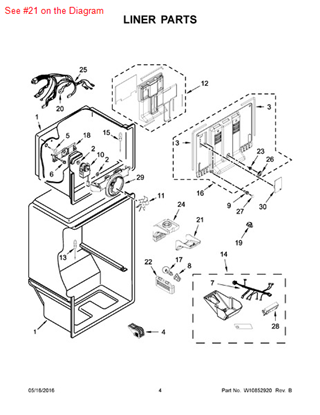 Buy Whirlpool Part# W10705209 at PartsIPS