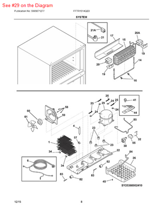 Buy Frigidaire Part# 807681801 at PartsIPS