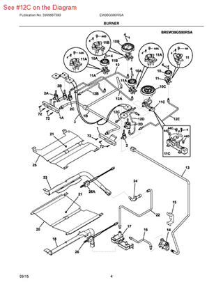 Buy Frigidaire Part# 318901900 at PartsIPS