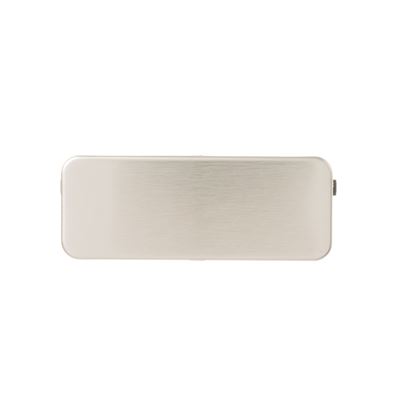 Picture of GE MICROWAVE DOOR BUTTON - SS L - Part# WB03X10342