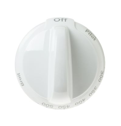 Picture of GE WHITE THERMOSTAT KNOB - Part# WB03X31448
