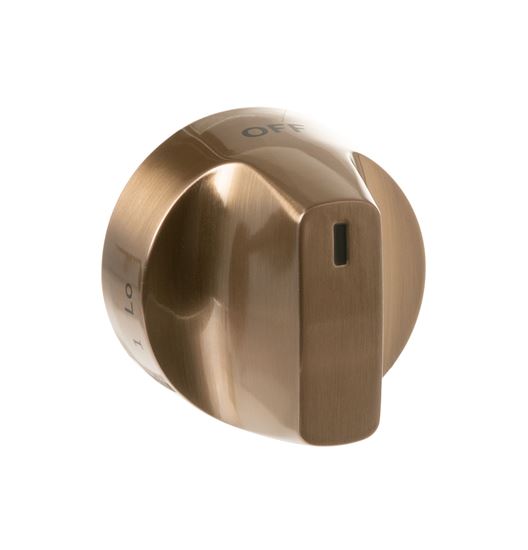 Picture of GE BRUSHED BRONZE CONTROL KNOB - Part# WB03X31673