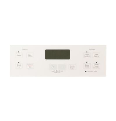 Picture of RANGE CONTROL PANEL - BISQU - Part# WB07X20271