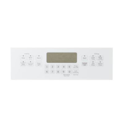 Picture of RANGE CONTROL PANEL - WHITE - Part# WB07X20939