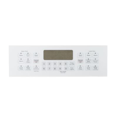 Picture of RANGE CONTROL PANEL - WHITE - Part# WB07X21045