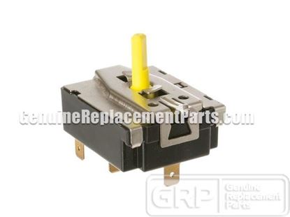 Picture of GE ROTARY SWITCH 3TEMP ELEC - Part# WE4M404