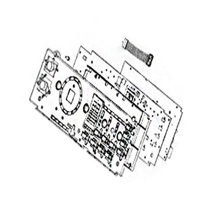 Picture of GE UI & CONTROL BOARD RX231 - Part# WH22X29345