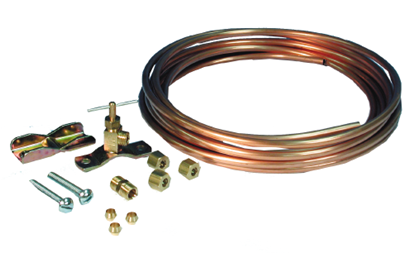Picture of 1/4" 15' COPPER TUBING KIT - Part# C15.