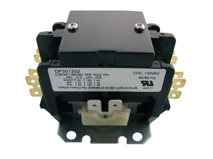 Picture of Sears CONTACTOR 30A 120V 2 POLE - Part# DP301202