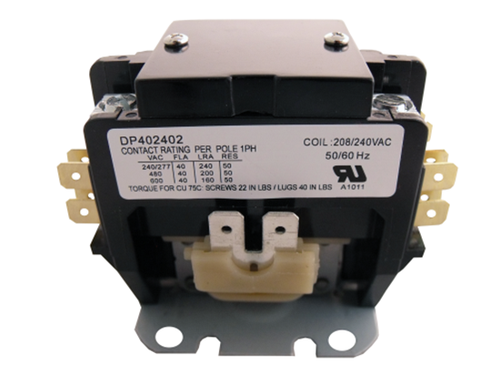 Picture of Sears CONTACTOR 40A 240V 2 POLE - Part# DP402402