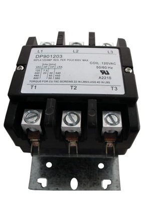 Picture of Sears CONTACTOR 90A 120V 3 POLE - Part# DP901203