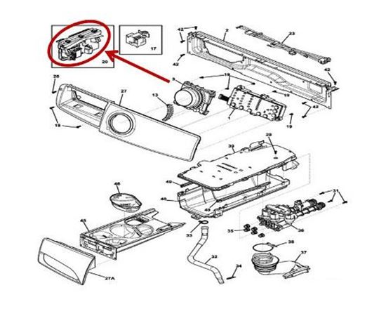 Picture of Frigidaire MAIN BOARD - Part# 5304519503