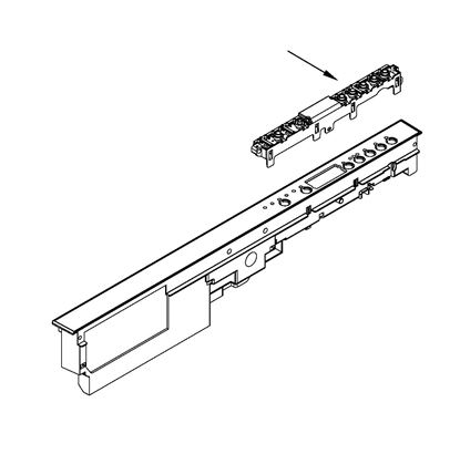 Picture of Whirlpool HOUSING-UI - Part# W11368911