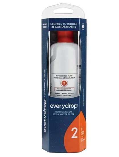 Picture of everydrop by Whirlpool Ice and Water Refrigerator Filter 2, EDR2RXD1, Single-Pack