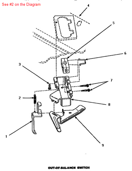 Picture of Amana SPRING - Part# 33443