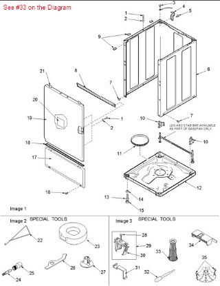 Picture of Amana TOOL, SEAL INSTALL - Part# 293P4