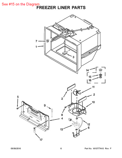 Picture of Amana SEAL, ORING - Part# M0500703