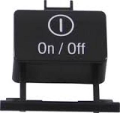 Picture of Bosch Thermador Gaggenau Siemens Dishwasher PUSH BUTTON CAP - Part# 184590