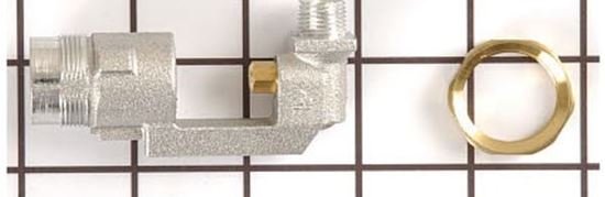 Picture of Bosch Thermador Gaggenau Stove Range Oven Cooktop Jet Holder W/ Nut, Violet - 6,500 BTU Natural Gas - Part# 414170