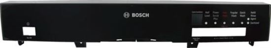 Picture of Bosch Siemens Thermador Gaggenau Dishwasher FACIA PANEL - Black - Part# 478812