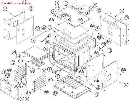 Picture of DACOR MEAT PROBE SOCKET - Part# 72717