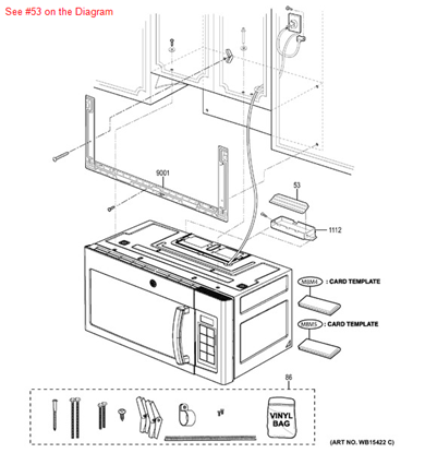 Picture of GE DAMPER - Part# WB06X10686