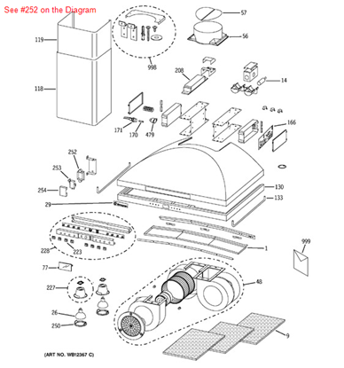 Picture of GE BOX MICROSW - Part# WB07X10003
