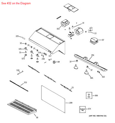 Picture of GE LAMPHOLDER - Part# WB08X10030
