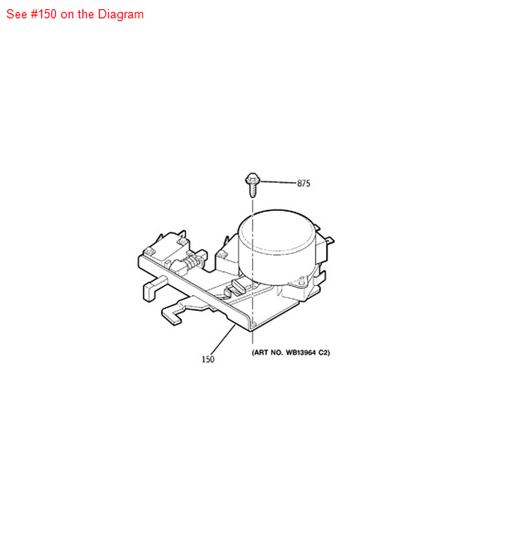 Picture of GE LATCH OVEN ASM - Part# WB14T10071