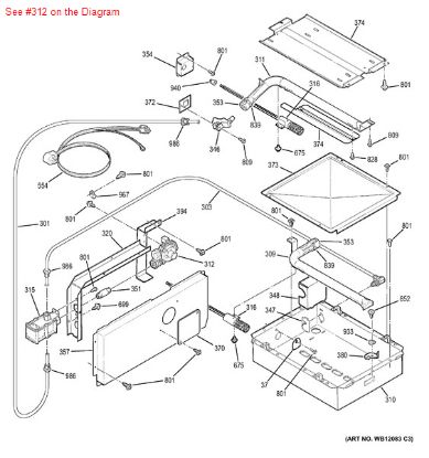 Picture of GE REGULATOR CONVERT PRESS - Part# WB19T10079