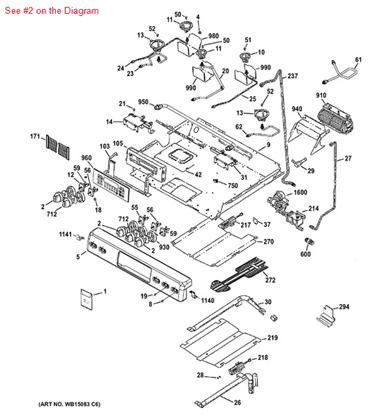 Picture of GE PRESSURE REGULATOR - Part# WB21X20913